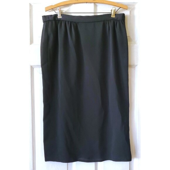 VINTAGE 1960S BLACK RHINESTONE TWO PIECE SKIRT SUIT - Picture 6 of 10